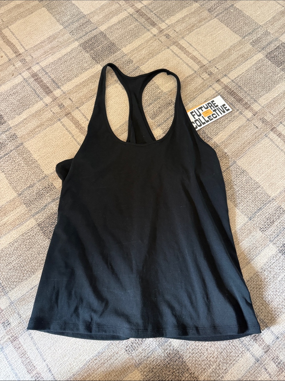 NWT Future Collective x Target Women's Black Racerback Tank Top